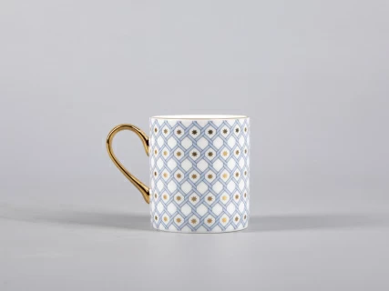 Чашка с блюдцем кофейная форма Идиллия рисунок Азур 1 арт. 81.30730.00.1,  Чашка с блюдцем кофейная форма Идиллия рисунок Азур 1 арт. 81.30730.00.1,