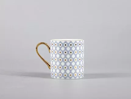 Чашка с блюдцем кофейная форма Идиллия рисунок Азур 1 арт. 81.30730.00.1