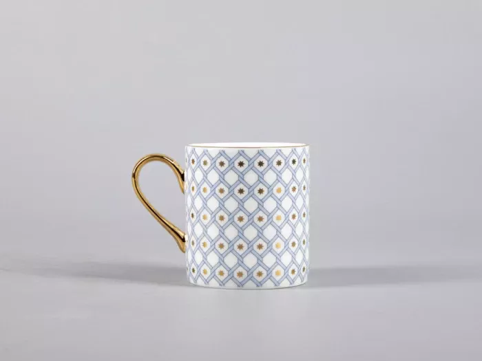 Чашка с блюдцем кофейная форма Идиллия рисунок Азур 1 арт. 81.30730.00.1, 