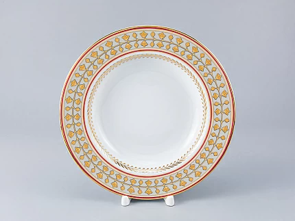 Тарелка глубокая 225 мм форма Европейская-2 рисунок Бельведер арт. 80.96533.00.1