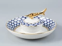 Икорница каспийская Кобальтовая сетка арт. 80.72957.00.1,  Икорница каспийская Кобальтовая сетка арт. 80.72957.00.1,