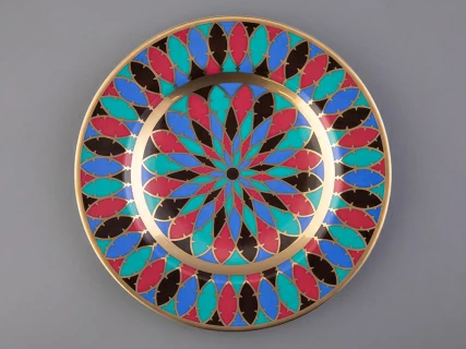 Тарелка декоративная 270 мм Европейская, в подарочной упаковке, рисунок Готическая 3 арт. 81.25625.00.1, 