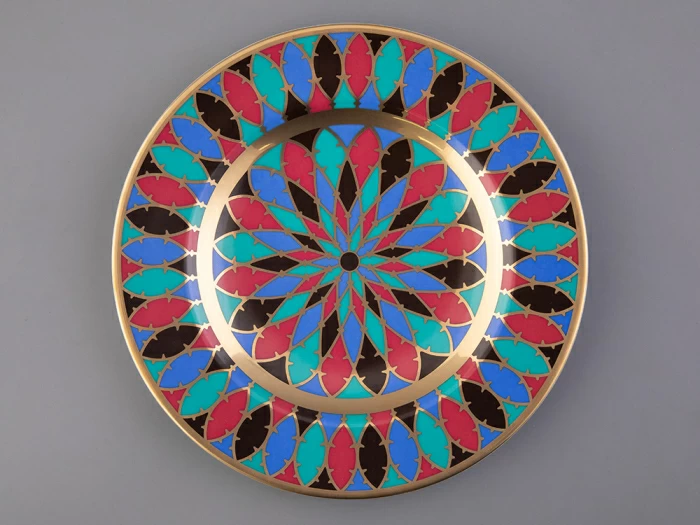 Тарелка декоративная 270 мм Европейская, в подарочной упаковке, рисунок Готическая 3 арт. 81.25625.00.1, 