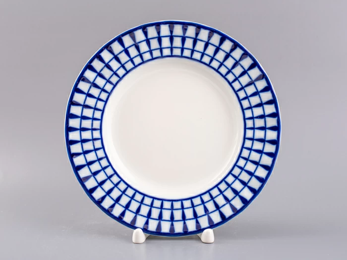 Тарелка мелкая 180 форма Шатровая рисунок Классик, арт.80.99807.00.1, 