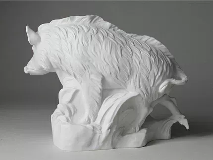 Скульптура Кабан белый арт. 82.91708.00.1