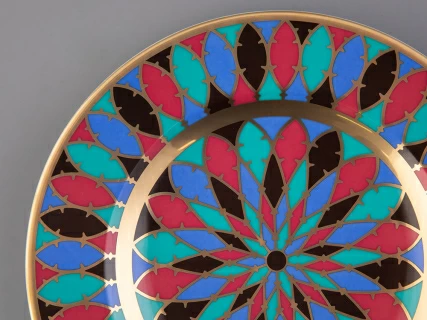 Тарелка декоративная 270 мм Европейская, в подарочной упаковке, рисунок Готическая 3 арт. 81.25625.00.1, 