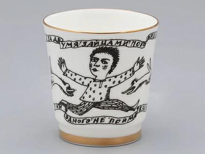 Подарочный набор стопок форма Сувенирная 1, рисунок Русская культура, арт. 81.31748.00.1