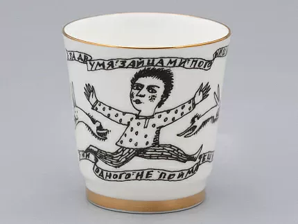 Подарочный набор стопок форма Сувенирная 1, рисунок Русская культура, арт. 81.31748.00.1