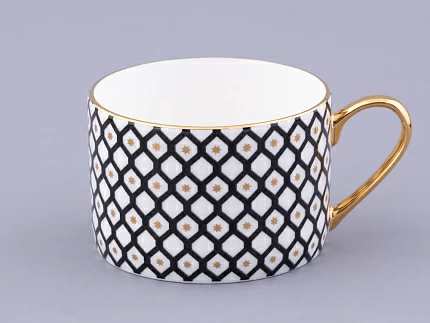 Чашка с блюдцем 250 мл форма Идиллия рисунок Неро 1, арт. 81.32141.00.1 Чашка с блюдцем 250 мл форма Идиллия рисунок Неро 1, арт. 81.32141.00.1