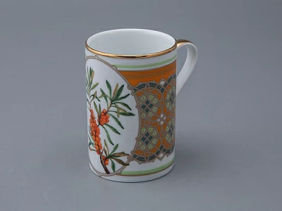 Бокал 400 мл в подарочной упаковке, форма Соло, рисунок Облепиха сибирская, арт. 81.33949.00.1