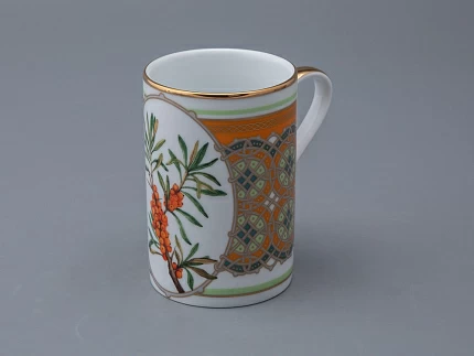 Бокал 400 мл в подарочной упаковке, форма Соло, рисунок Облепиха сибирская, арт. 81.33949.00.1