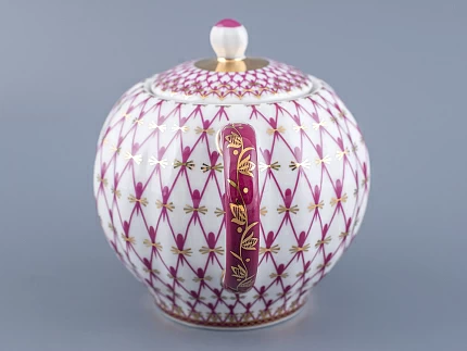 Сахарница форма Тюльпан рисунок Сетка-Блюз арт. 80.86208.00.1 Сахарница форма Тюльпан рисунок Сетка-Блюз арт. 80.86208.00.1