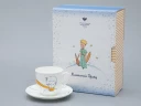 Подарочный набор Чашка с блюдцем, форма Ландыш рисунок Портрет Маленького Принца арт. 81.27752.00.5, 