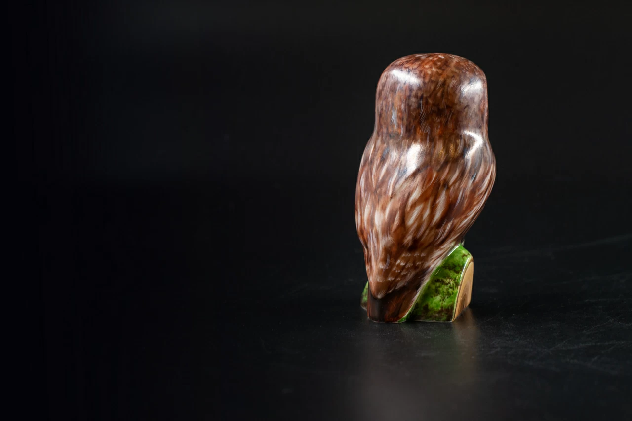 Скульптура Воробьиный сыч, Совенок, арт 62.09238.00.2, 