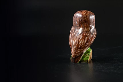 Скульптура Воробьиный сыч, Совенок, арт 62.09238.00.2