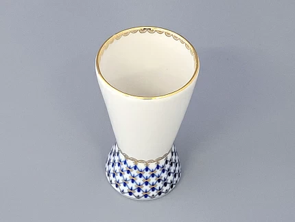 Ваза для салфеток Молодежная Кобальтовая сетка арт. 80.06939.00.1 Ваза для салфеток Молодежная Кобальтовая сетка арт. 80.06939.00.1