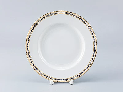 Тарелка мелкая 200 мм форма Гладкая рисунок Русский стиль, арт. 80.98813.00.1