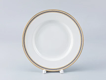 Тарелка мелкая 200 мм форма Гладкая рисунок Русский стиль, арт. 80.98813.00.1