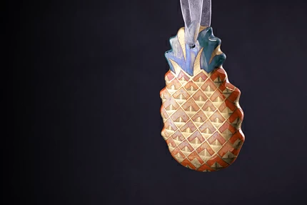 Елочная игрушка Ананас, арт 60.14691.00.1