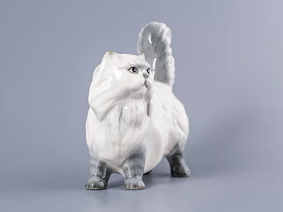 Скульптура форма Персидский кот рисунок Тафиния арт. 82.84949.00.1