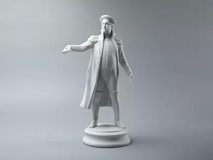 Подарочный набор Генерал-фельдмаршал Кутузов М.И. 1745 г. Белый бисквит арт. 81.31283.00.1