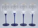 Набор (4 бокала для вина) 380 мл Кобальтовая сетка арт. 14.11001.07, 