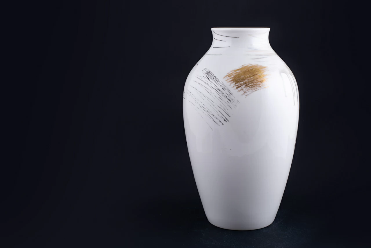 Ваза Февраль на форме Ламповая, арт 60.06443.00.1, 