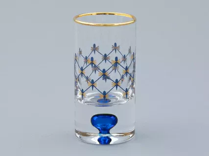Набор из 4-х стопок для водки Кобальтовая сетка арт. 14.11006.07, 
