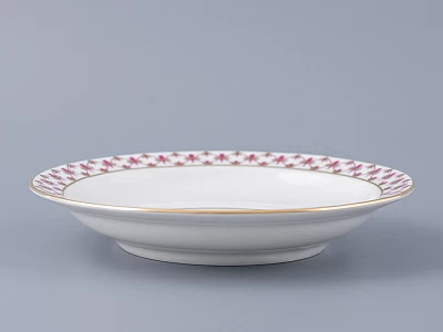 Чашка с блюдцем для бульона Молодежная Сетка-Блюз 2 арт. 81.26642.00.1