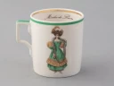 Чашка с блюдцем чайная 220 мл форма Гербовая рисунок Modes de Paris 1830 арт. 81.25415.00.1, 