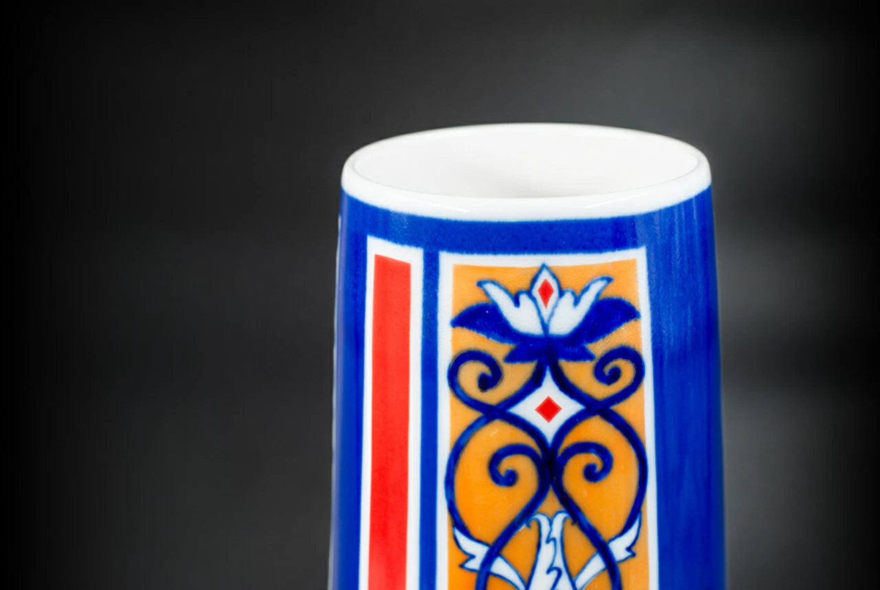 Ваза форма Конусная рисунок Русский стиль V арт. 60.10773.00.1, 