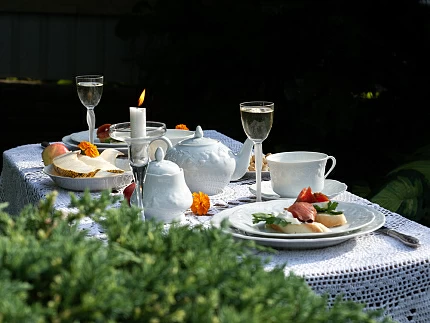 Чашка с блюдцем для завтрака м.р. 330 мл California арт. 96.11261.00.1