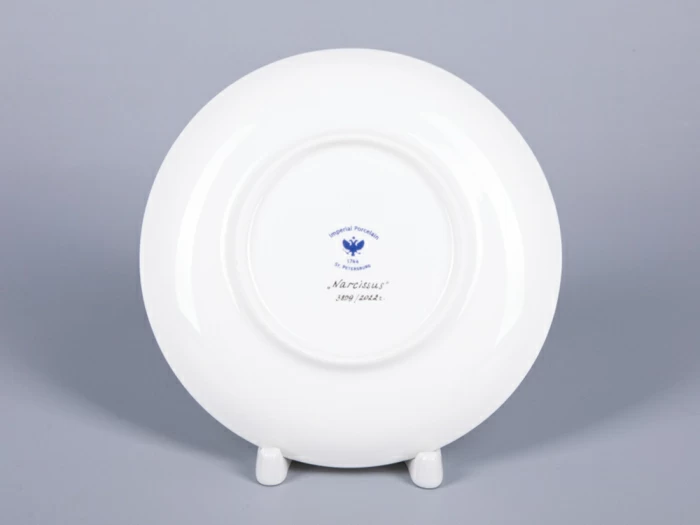 Чашка с блюдцем чайная 300 мл форма Купольная рисунок Narcissus арт. 81.29658.00.1,  Чашка с блюдцем чайная 300 мл форма Купольная рисунок Narcissus арт. 81.29658.00.1,