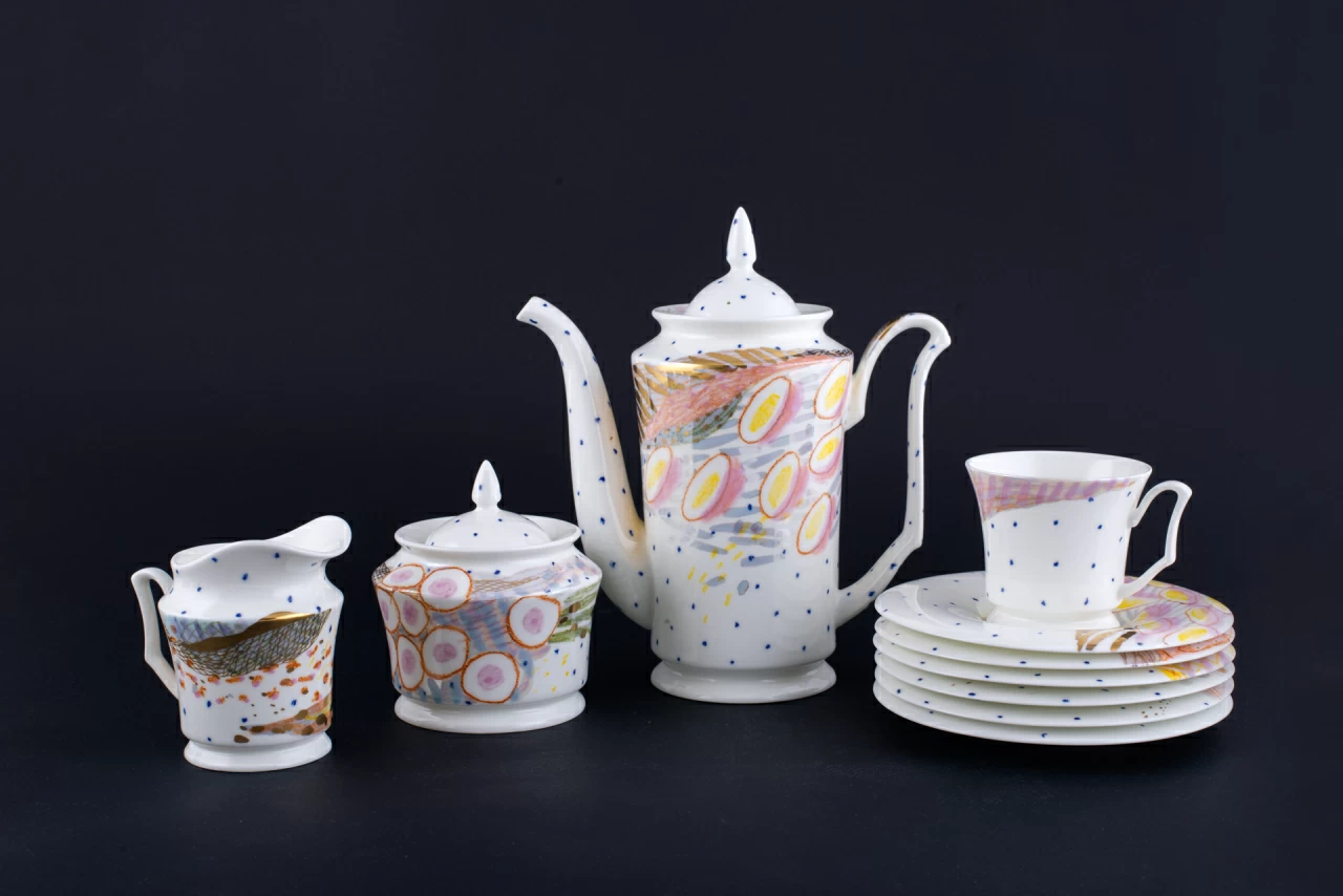 Сервиз кофейный Шифон на форме Юлия, арт 61.20957.00.1, 