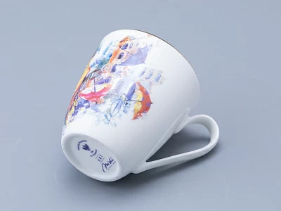 Бокал форма Вариации 450 мл рисунок Летающие зонтики, арт 80.70029.00.1