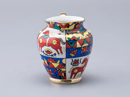 Сливочник форма Весенняя рисунок Народные узоры арт. 80.60812.00.1