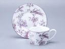Чашка с блюдцем форма Соло рисунок Monplaisir Violet, арт. 81.29440.00.5, 