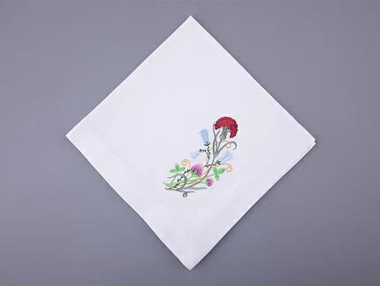 Набор салфеток 45х45 сервировочных с вышивкой Сад Алисы арт 41.00308.01