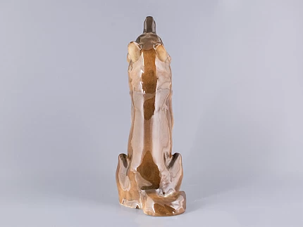 Скульптура Волк сидящий арт. 82.06370.00.1 Скульптура Волк сидящий арт. 82.06370.00.1