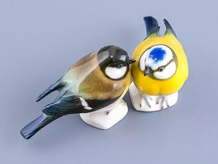 Скульптура форма Синица рисунок Черноголовая арт. 82.78547.00.1