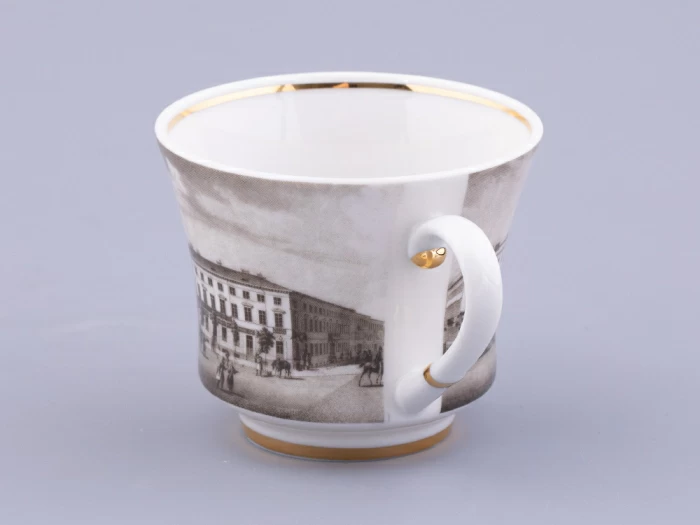 Чашка с блюдцем чайная, форма Банкетная, рисунок Великолепный Невский Малая Конюшенная, арт. 81.32686.00.1, 