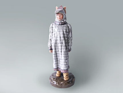 Скульптура Народности России Алеут арт. 82.75206.00.1