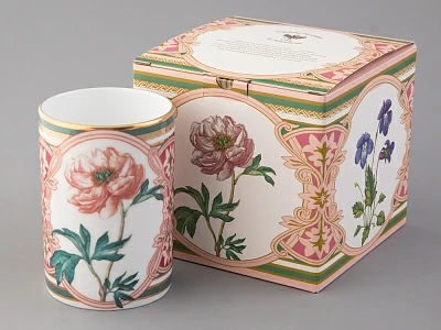 Бокал 400 мл в подарочной упаковке, форма Соло, рисунок Дивный Пион, арт. 81.32714.00.1 Бокал 400 мл в подарочной упаковке, форма Соло, рисунок Дивный Пион, арт. 81.32714.00.1