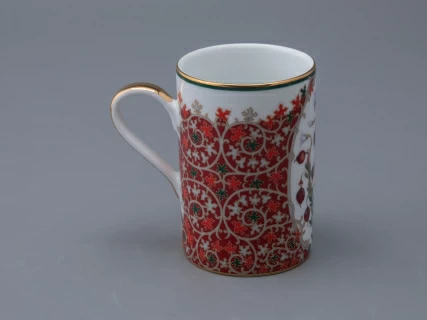 Бокал 400 мл в подарочной упаковке, форма Соло, рисунок Клюква заповедная, арт. 81.34281.00.1, 