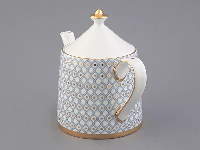 Чайник заварочный 780 мл форма Идиллия рисунок Азур, 780 мл, арт. 80.96960.00.1