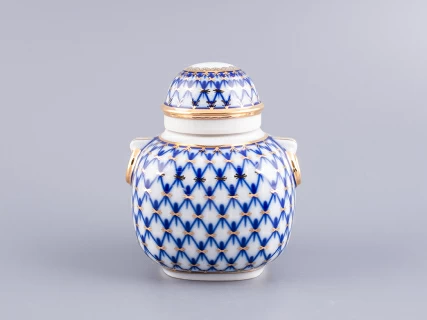 Чайница Колечко Кобальтовая сетка арт. 80.59156.00.1, 