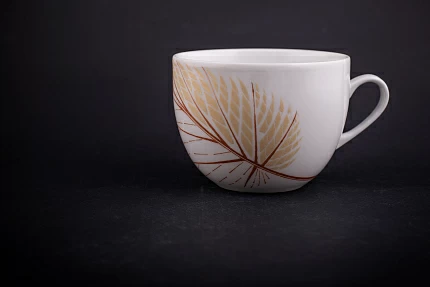 Чашка для бульона, рисунок Сентябрь, форма Молодежная, арт 70.02006.00.1 Чашка для бульона, рисунок Сентябрь, форма Молодежная, арт 70.02006.00.1