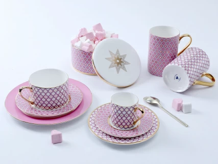 Бокал 400 мл форма Идиллия рисунок Астра 1, арт. 80.47276.00.1, 