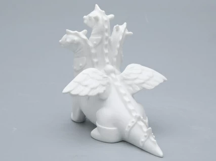 Скульптура Змей-Горыныч Белый арт. 82.72280.00.1, 