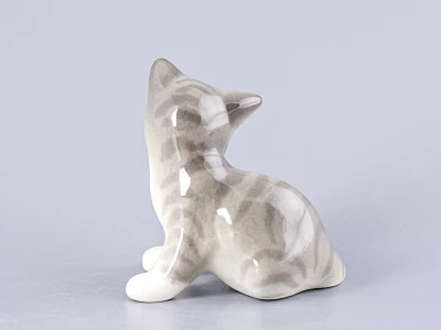Скульптура Котенок Парамоша серый арт. 82.50636.00.1 Скульптура Котенок Парамоша серый арт. 82.50636.00.1
